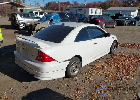 2005 Honda Civic Ex from USA, damaged, VIN 1HGEM22975L037278
